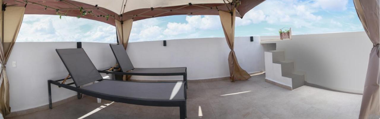 Habitacion Privada, Jacuzzi Rooftop, Ac, Gran Wifi Cancún Zewnętrze zdjęcie